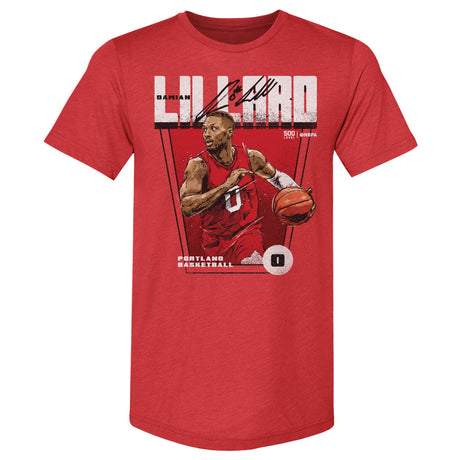 Damian Lillard Men's Premium T-Shirt | 500 LEVEL