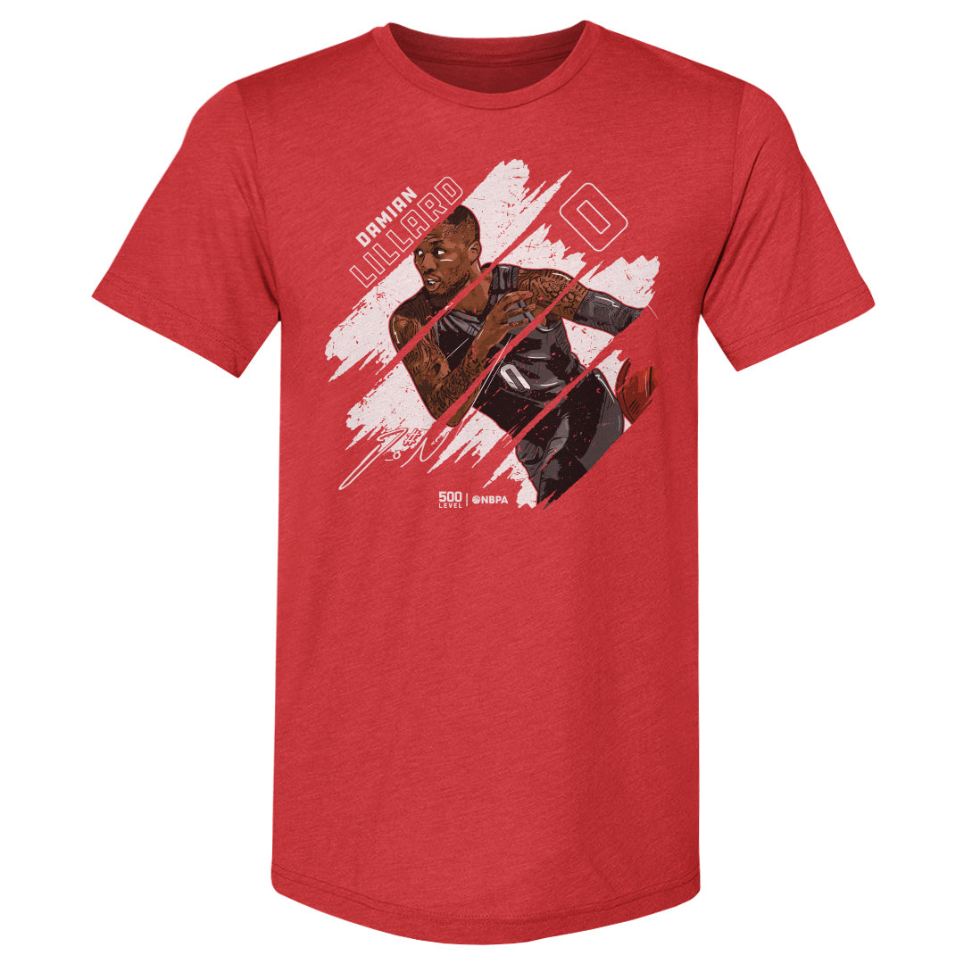 Damian Lillard Men's Premium T-Shirt | 500 LEVEL