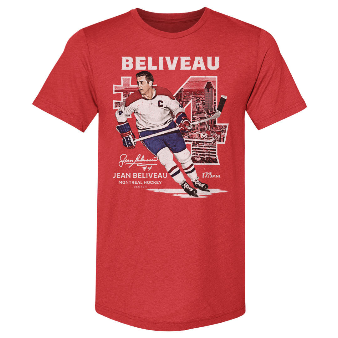 Jean Beliveau Men's Premium T-Shirt | 500 LEVEL