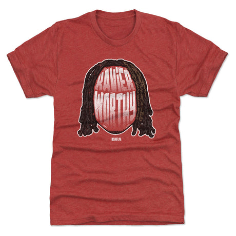 Xavier Worthy Men's Premium T-Shirt | 500 LEVEL