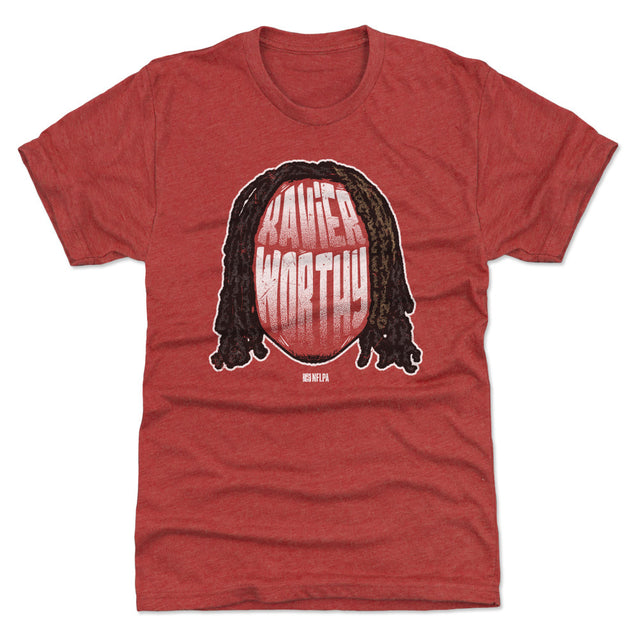 Xavier Worthy Men's Premium T-Shirt | 500 LEVEL