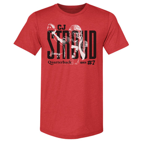 C.J. Stroud Men's Premium T-Shirt | 500 LEVEL