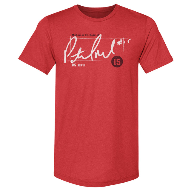 Patrick Mahomes Men's Premium T-Shirt | 500 LEVEL