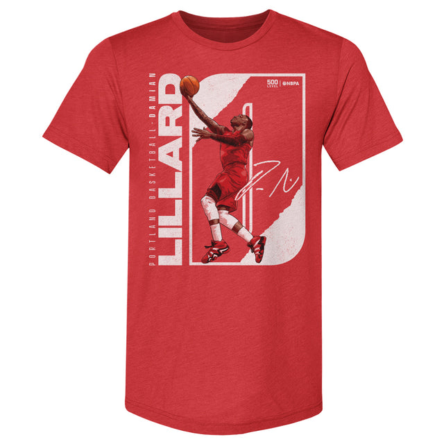 Damian Lillard Men's Premium T-Shirt | 500 LEVEL