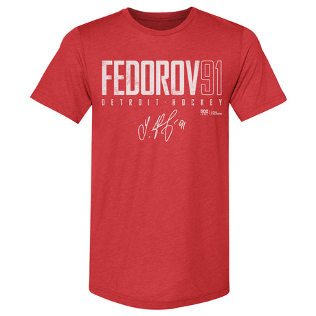 Sergei Fedorov Men's Premium T-Shirt | 500 LEVEL
