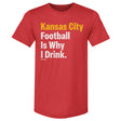 Kansas City Football Men's Premium T-Shirt | 500 LEVEL