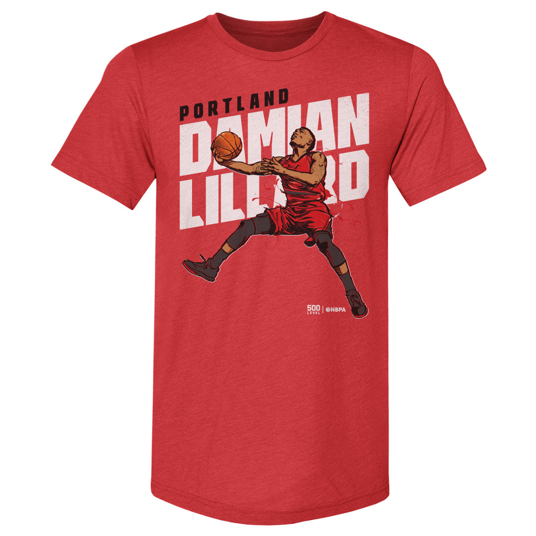 Damian Lillard Men's Premium T-Shirt | 500 LEVEL