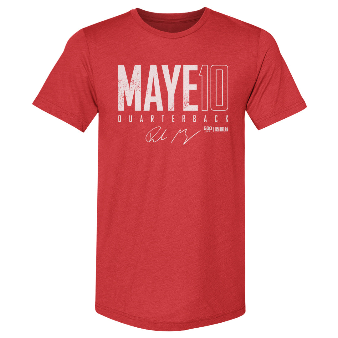 Drake Maye Men's Premium T-Shirt | 500 LEVEL