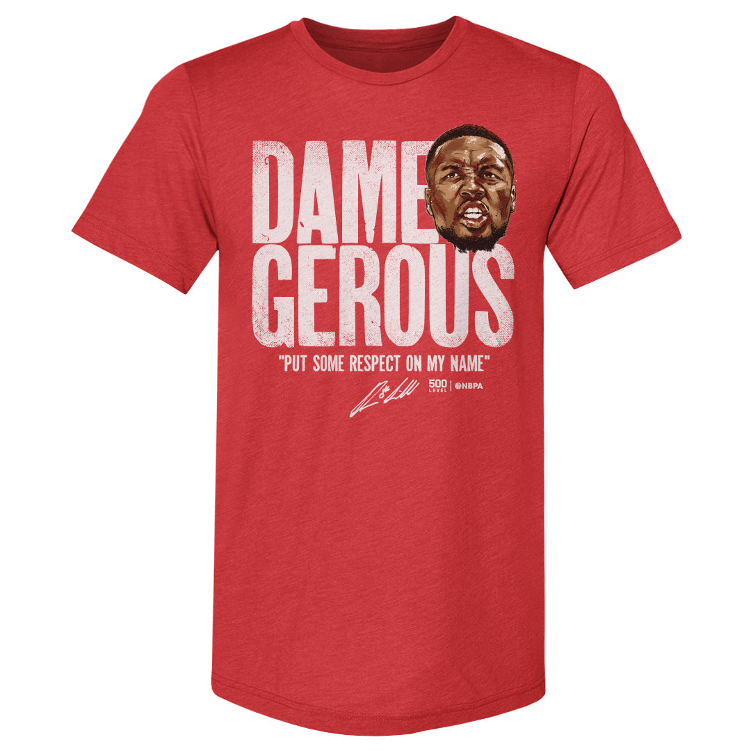 Damian Lillard Men's Premium T-Shirt | 500 LEVEL