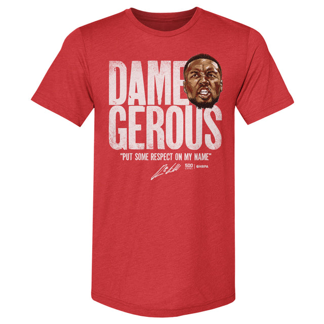 Damian Lillard Men's Premium T-Shirt | 500 LEVEL