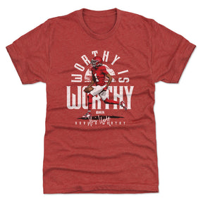 Xavier Worthy Men's Premium T-Shirt | 500 LEVEL