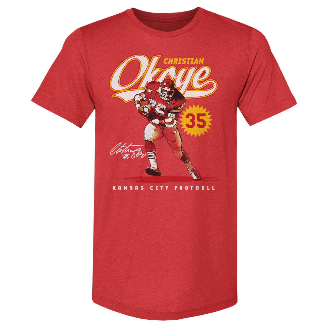 Christian Okoye Men's Premium T-Shirt | 500 LEVEL