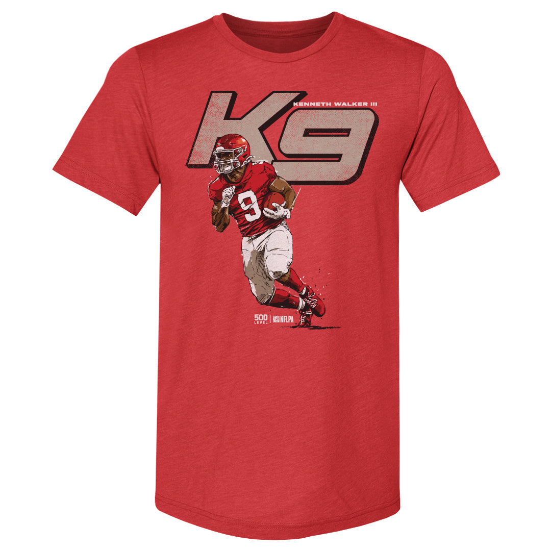 Kenneth Walker III Men's Premium T-Shirt | 500 LEVEL