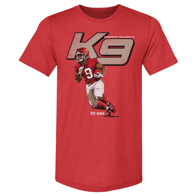 Kenneth Walker III Men's Premium T-Shirt | 500 LEVEL