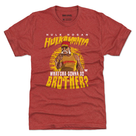 Hulk Hogan Men's Premium T-Shirt | 500 LEVEL