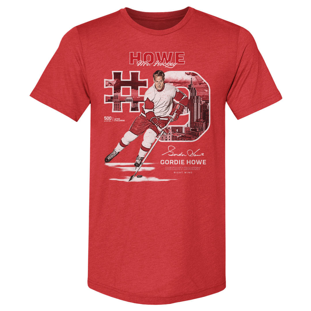 Gordie Howe Men's Premium T-Shirt | 500 LEVEL