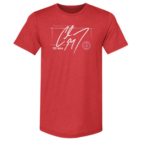 Christian McCaffrey Men's Premium T-Shirt | 500 LEVEL