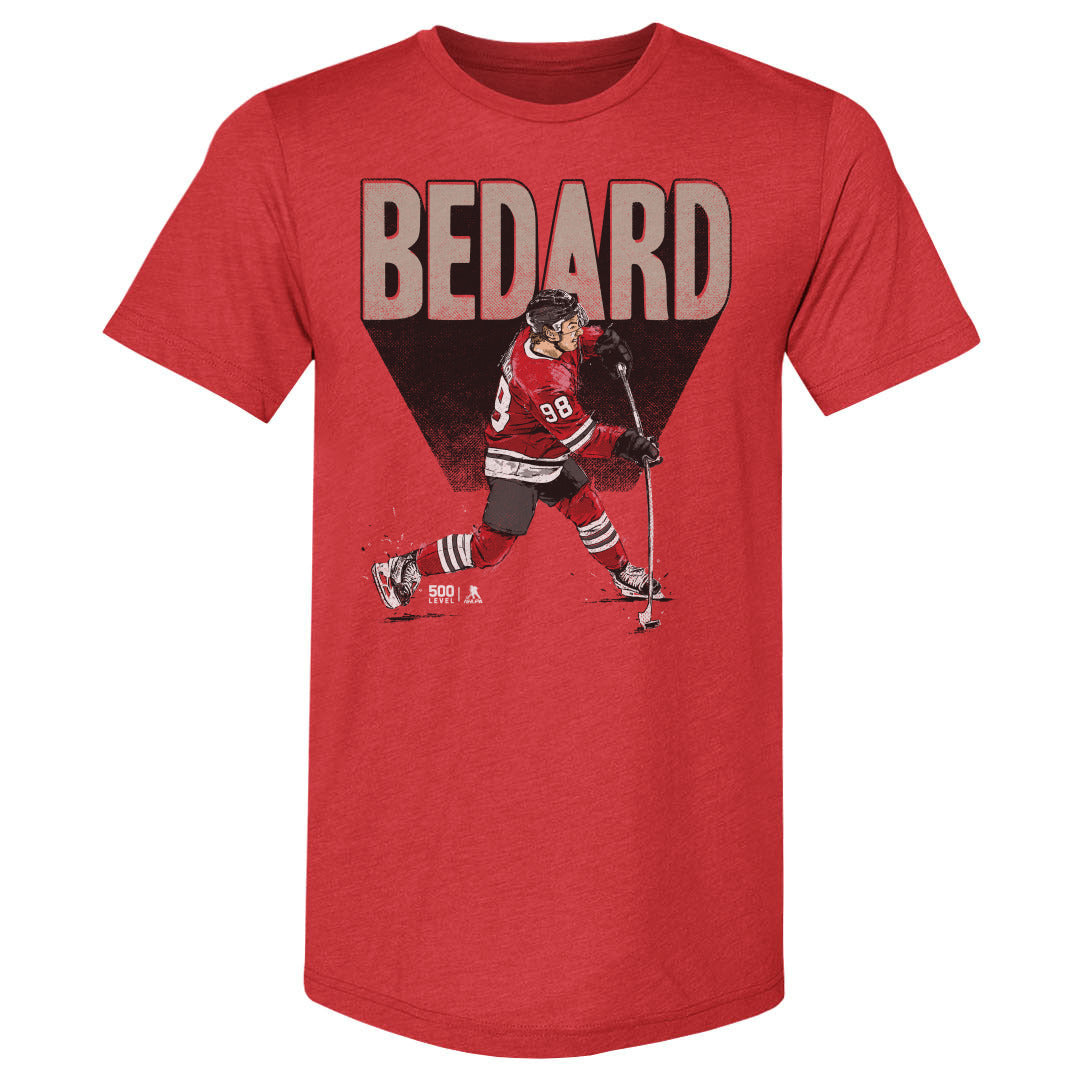 Connor Bedard Men's Premium T-Shirt | 500 LEVEL