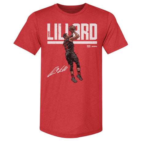 Damian Lillard Men's Premium T-Shirt | 500 LEVEL