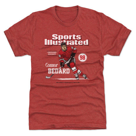 Connor Bedard Men's Premium T-Shirt | 500 LEVEL