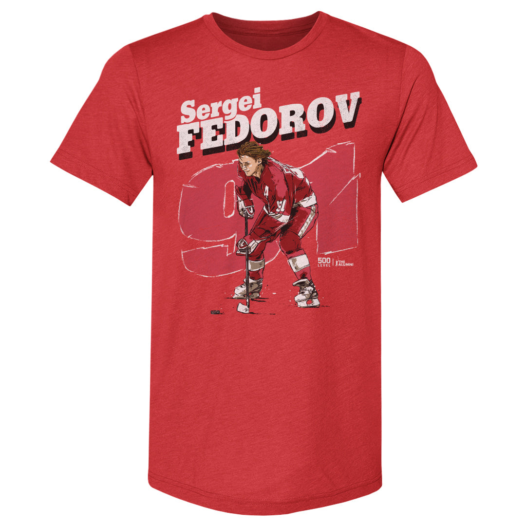 Sergei Fedorov Men's Premium T-Shirt | 500 LEVEL