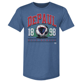 DePaul Blue Demons Men's Premium T-Shirt | 500 LEVEL