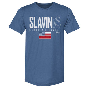 Jaccob Slavin Men's Premium T-Shirt | 500 LEVEL