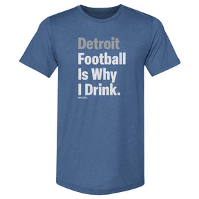 Detroit Football Men's Premium T-Shirt | 500 LEVEL
