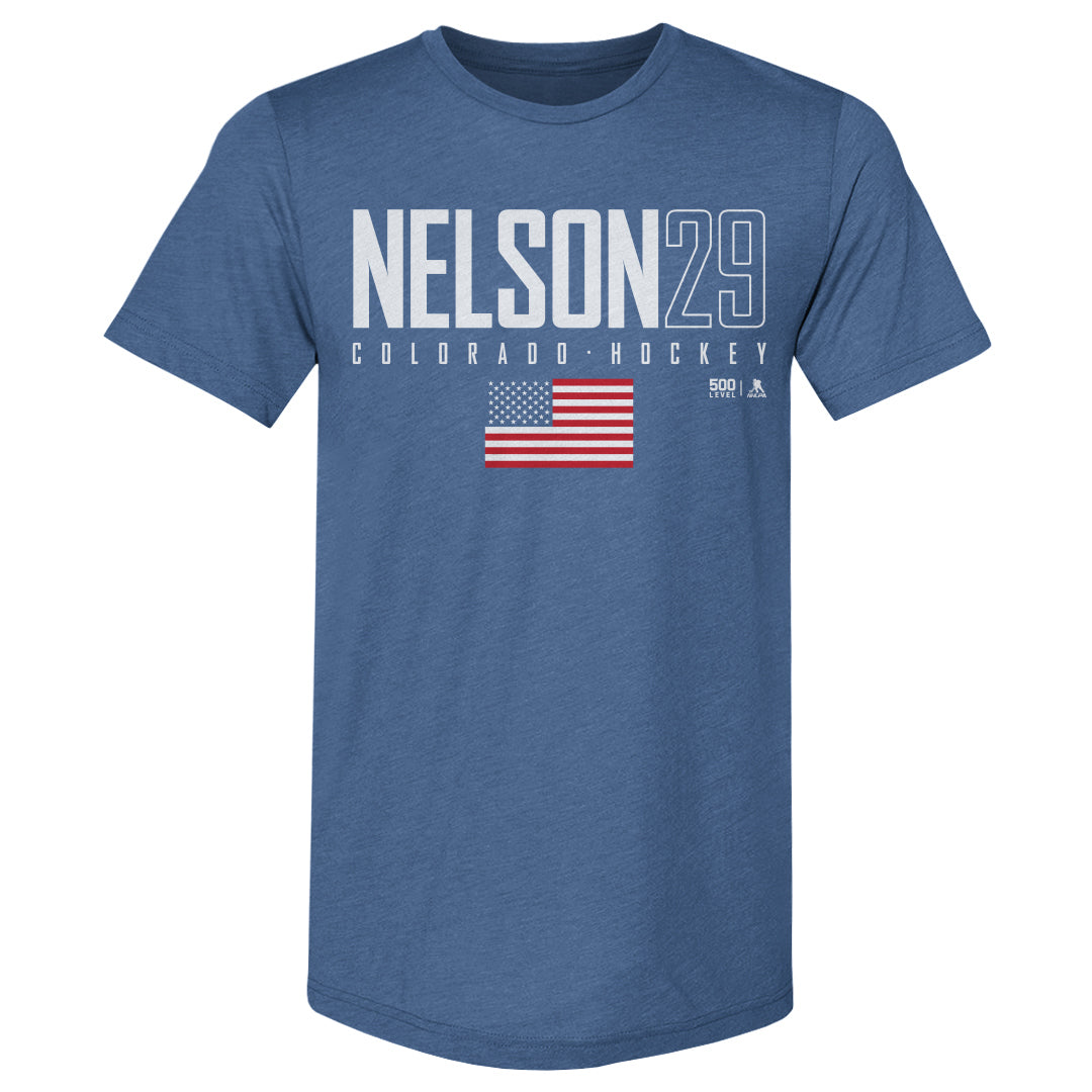 Brock Nelson Men's Premium T-Shirt | 500 LEVEL