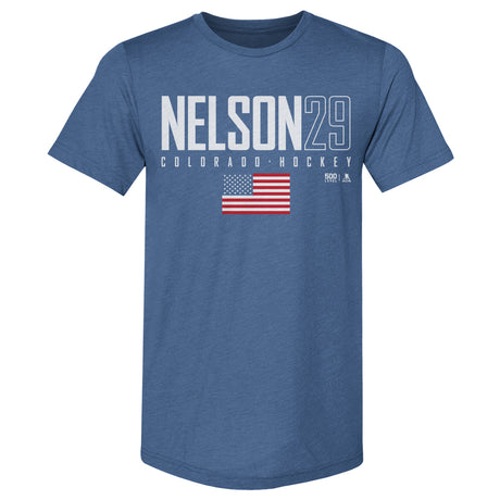 Brock Nelson Men's Premium T-Shirt | 500 LEVEL
