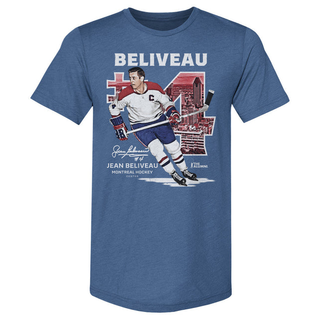 Jean Beliveau Men's Premium T-Shirt | 500 LEVEL