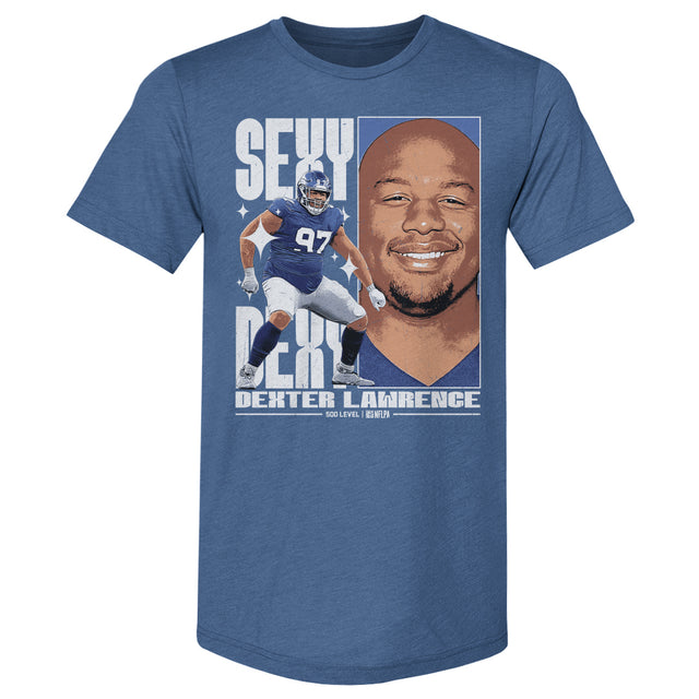 Dexter Lawrence Men's Premium T-Shirt | 500 LEVEL