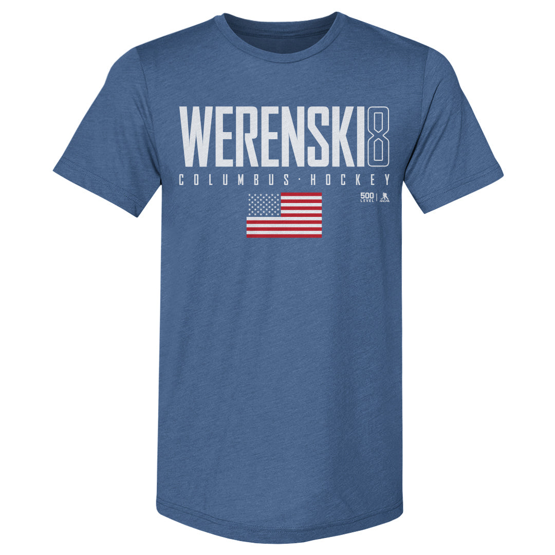Zach Werenski Men's Premium T-Shirt | 500 LEVEL