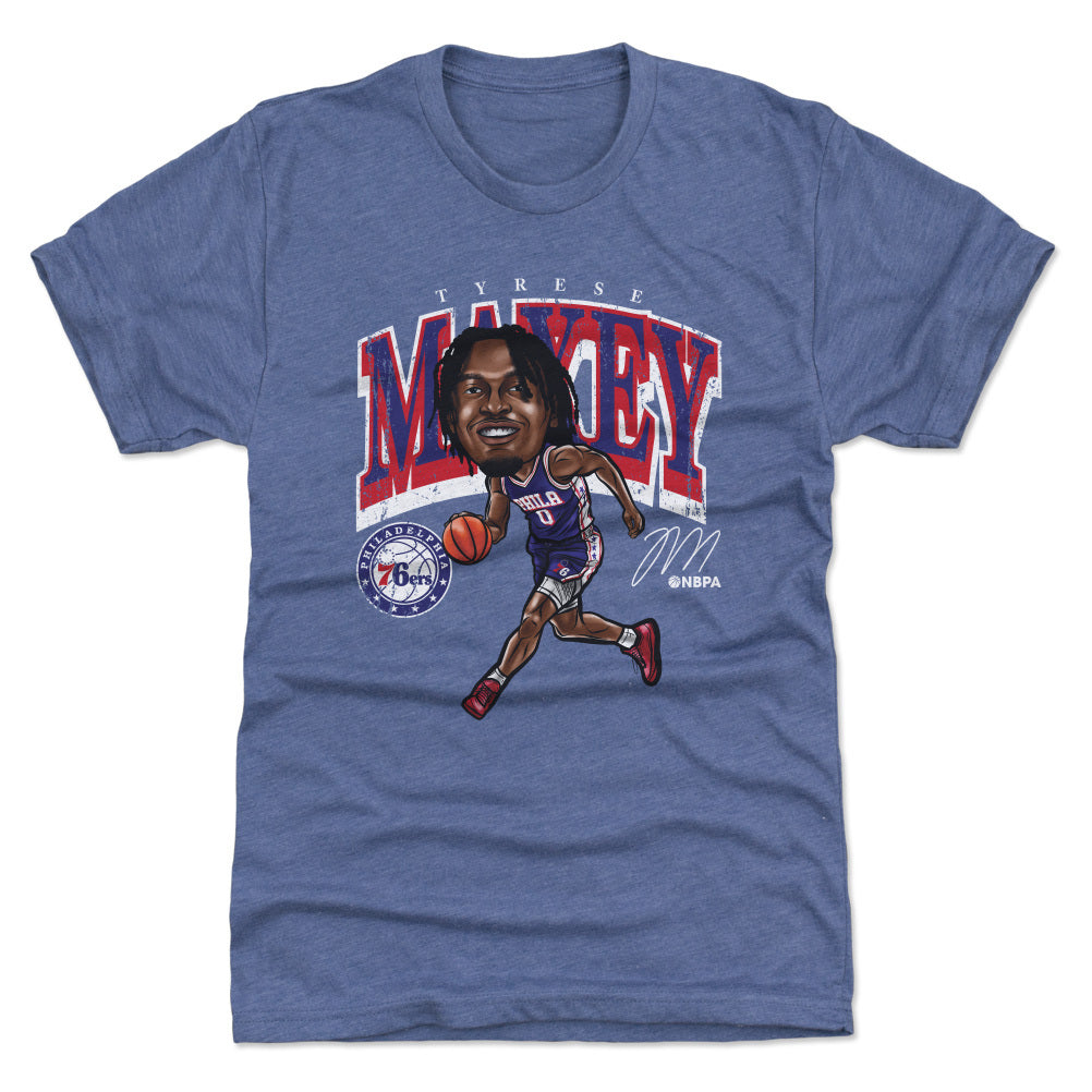 Tyrese Maxey Men's Premium T-Shirt | 500 LEVEL