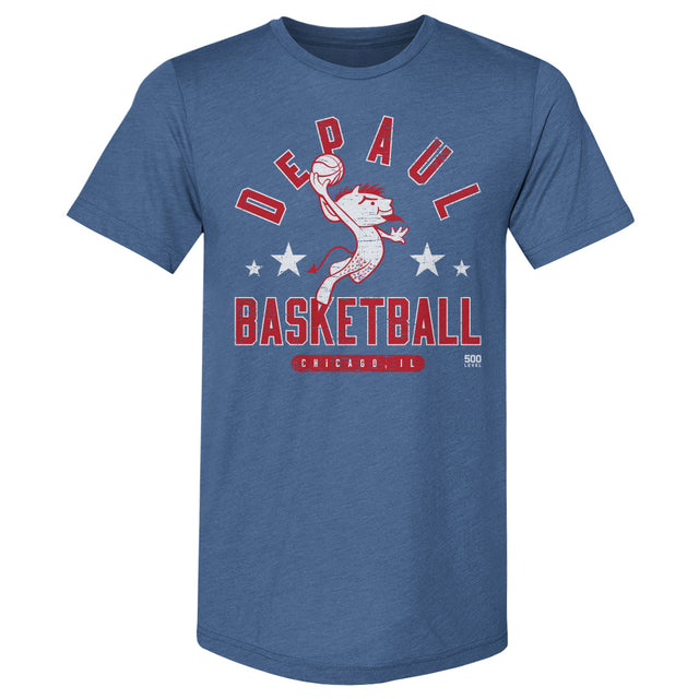 DePaul Blue Demons Men's Premium T-Shirt | 500 LEVEL