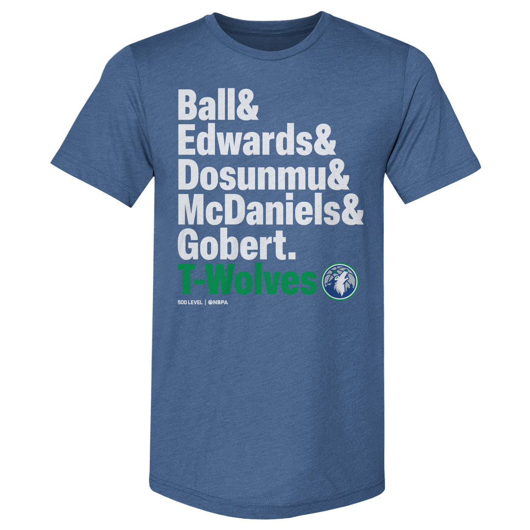 Minnesota Timberwolves Men's Premium T-Shirt | 500 LEVEL