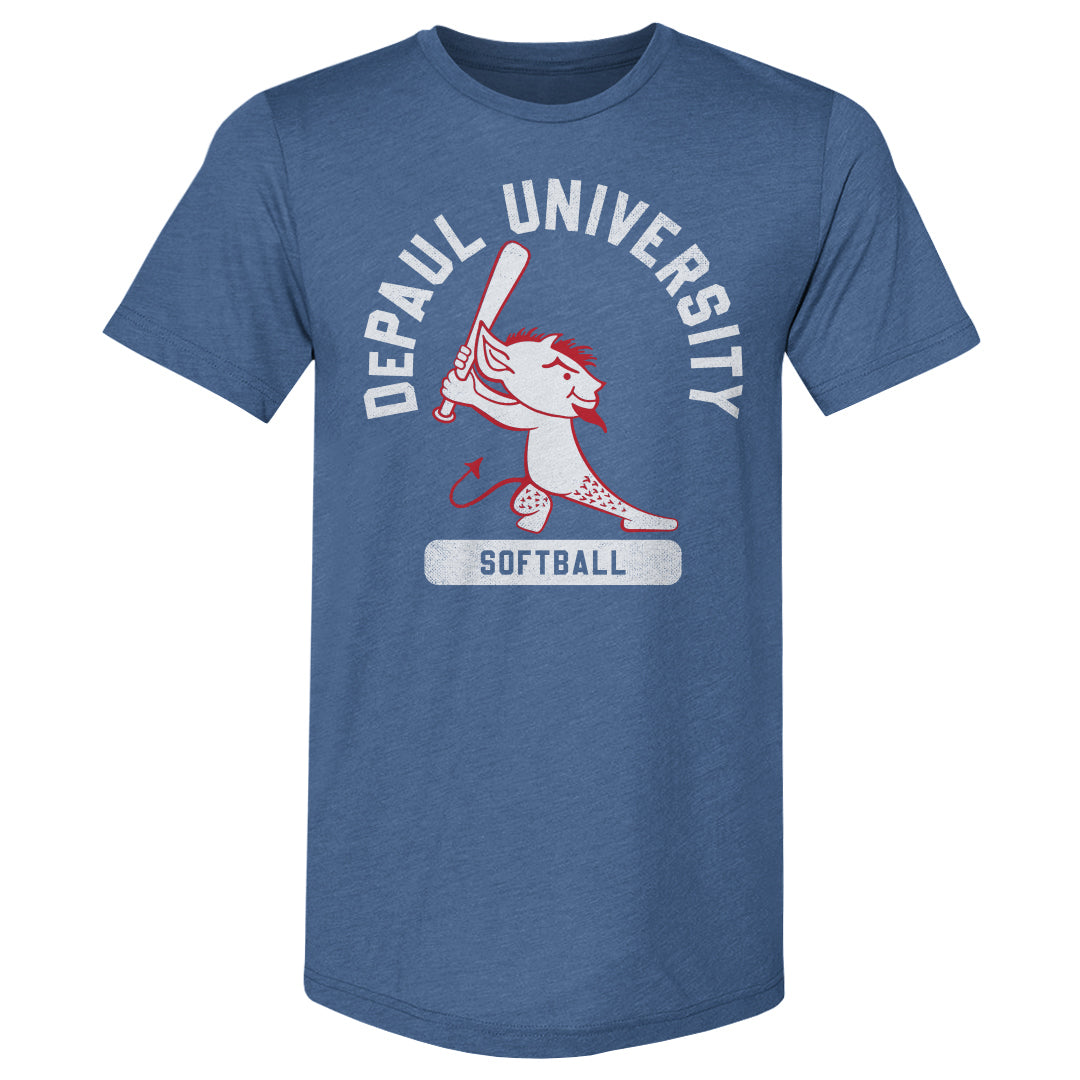 DePaul Blue Demons Men's Premium T-Shirt | 500 LEVEL