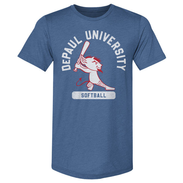 DePaul Blue Demons Men's Premium T-Shirt | 500 LEVEL