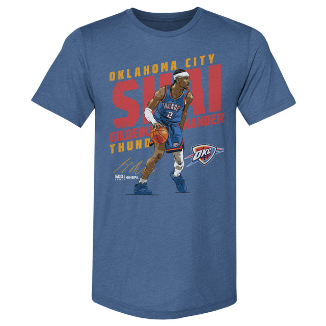 Shai Gilgeous-Alexander Men's Premium T-Shirt | 500 LEVEL