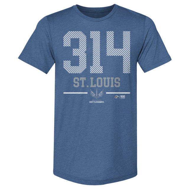 St. Louis Battlehawks Men's Premium T-Shirt | 500 LEVEL