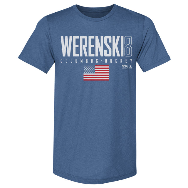Zach Werenski Men's Premium T-Shirt | 500 LEVEL