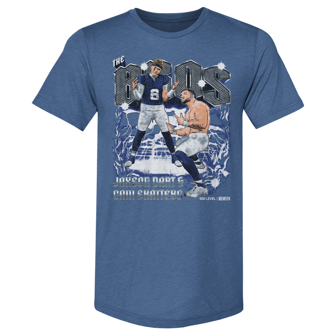 Jaxson Dart & Cam Skattebo New York G The Bros Men's Premium T
