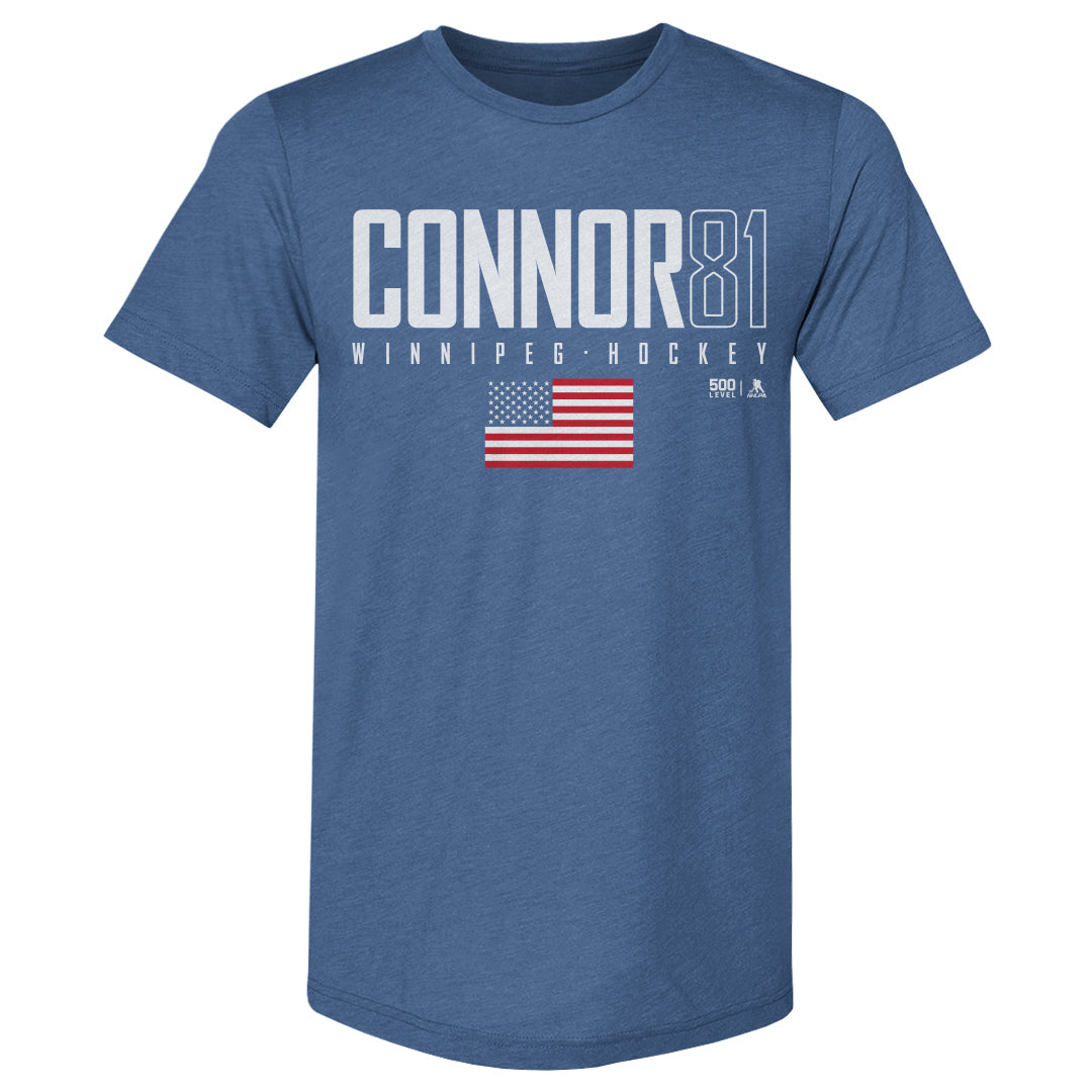 Kyle Connor Men's Premium T-Shirt | 500 LEVEL