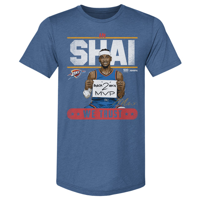 Shai Gilgeous-Alexander Men's Premium T-Shirt | 500 LEVEL