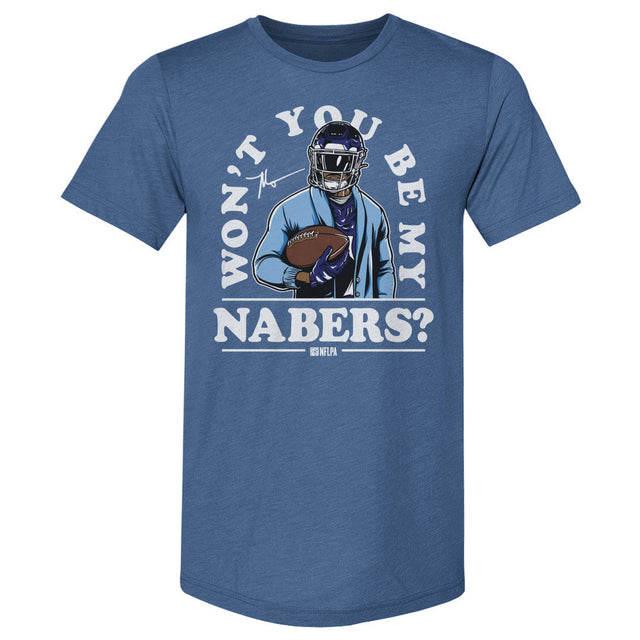 Malik Nabers Men's Premium T-Shirt | 500 LEVEL