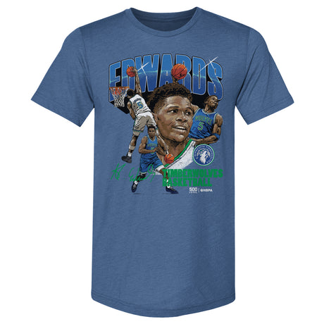 Anthony Edwards Men's Premium T-Shirt | 500 LEVEL