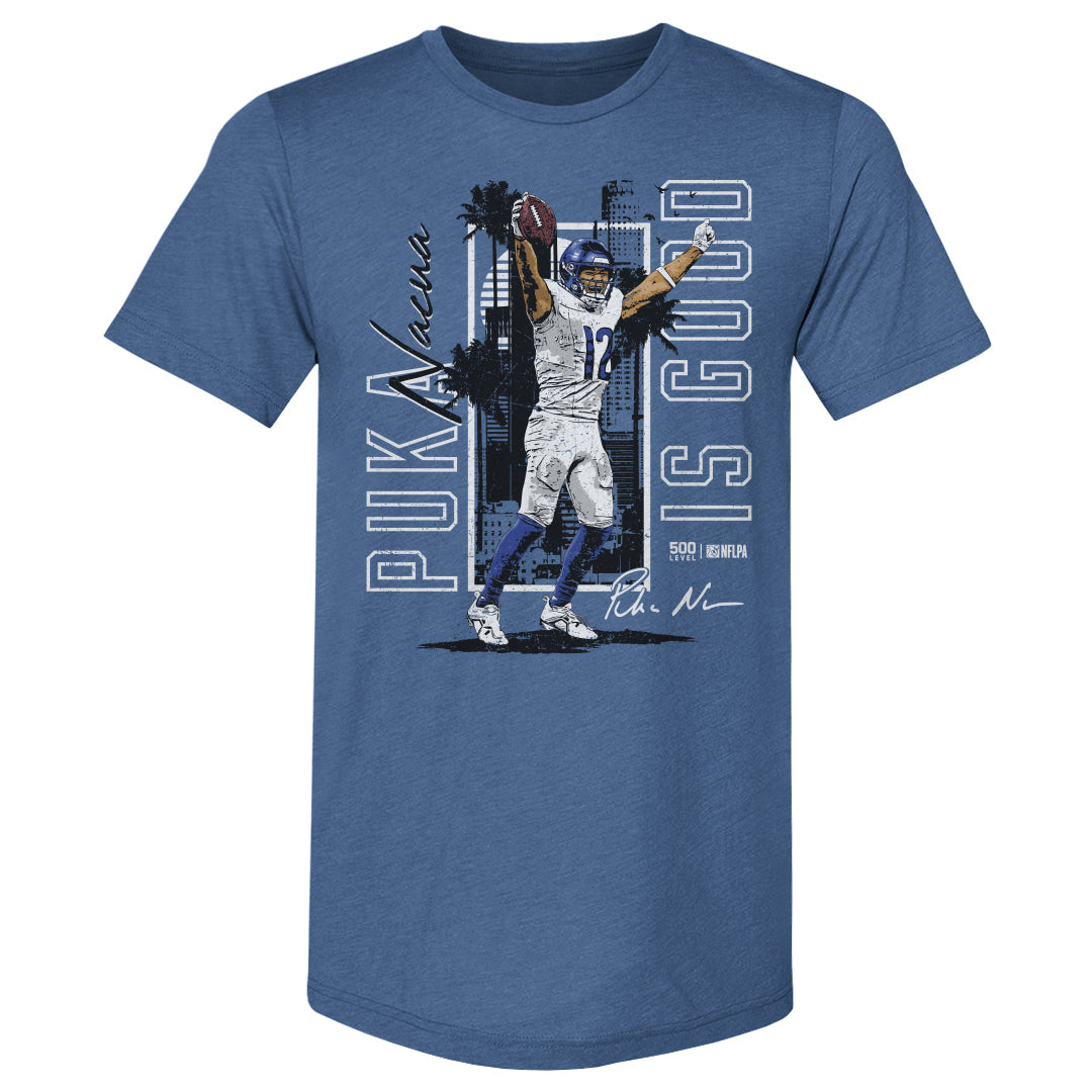 Puka Nacua Men's Premium T-Shirt | 500 LEVEL