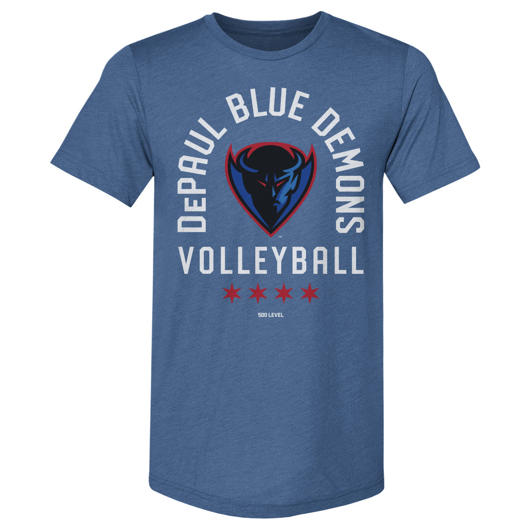 DePaul Blue Demons Men's Premium T-Shirt | 500 LEVEL