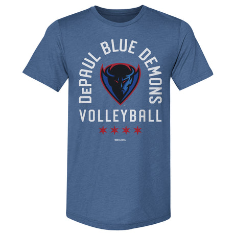 DePaul Blue Demons Men's Premium T-Shirt | 500 LEVEL