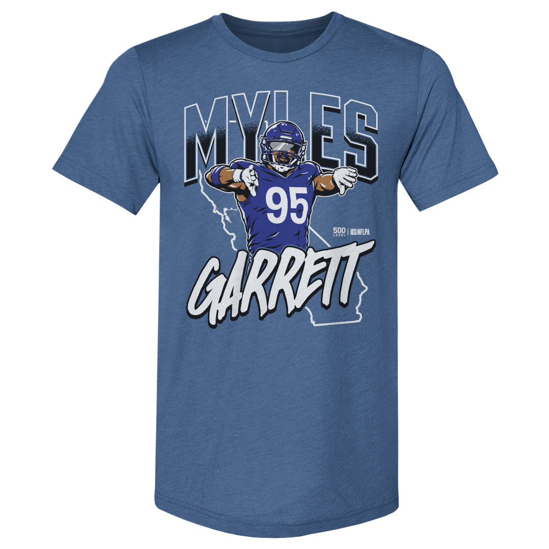 Myles Garrett Men's Premium T-Shirt | 500 LEVEL